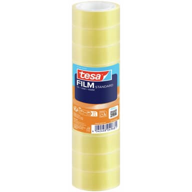[Spar Abo] 10 m x 15 mm - 10er Pack Tesa -tesafilm standard - Transparentes Multifunktions-Klebeband - Amazon
