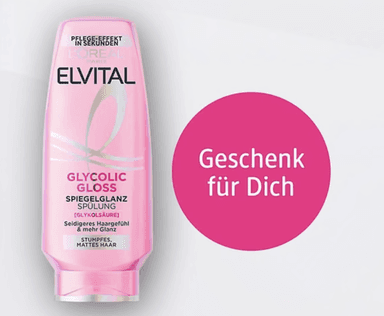 Elvital Spülung gratis (dm), bei kauf von Shampoo + Kur /Serum - Dm