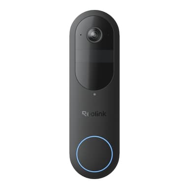 Reolink Akku Türklingel mit Kamera (2. Gen), 2K 4MP, 1:1 Kopf‑Fuß‑Ansicht Kabellos, 2,4&5GHz Wi-Fi, Lokalspeicher & KI-Erkennung - Amazon