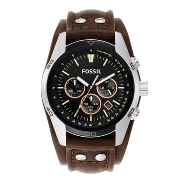 Fossil Coachman CH2891 Herren-Chronograph mit Lederarmband + weitere Modelle und Ausführungen - Amazon