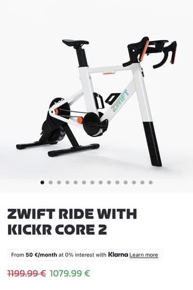 Zwift Ride v2 inkl. Kickr Core - Zwift