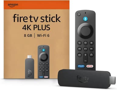 [Prime] Amazon Fire TV Stick 4K Plus (2. Gen.) | 8GB Speicher, Wi-Fi 6, Dolby Vision/Atmos, Alexa+ | Früher Prime Day Angebot - Amazon