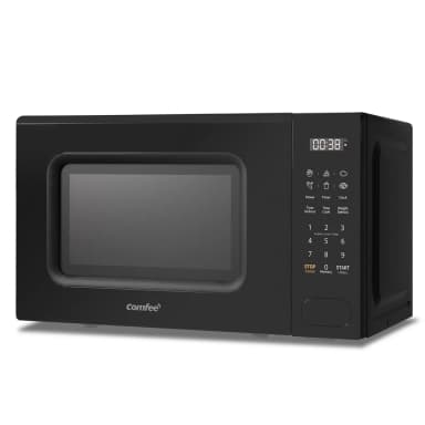 COMFEE - CM-E202CC(BK) Digitale Mikrowelle | 700 W | 20 L | 6 voreingestellte Kochprogramme | 11 Leistungsstufen | Schwarz - Joybuy