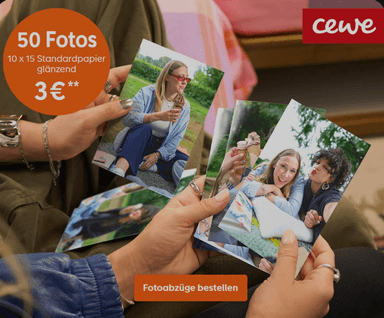 [Müller] 50 Fotos 10x15cm für 3€ bei Filialbaholung - Müller