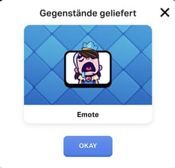 Clash Royale - Prinzessin emote