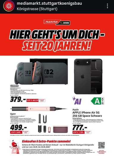Nintendo Switch 2 [Lokal/Stuttgart] - MediaMarkt