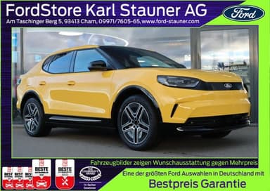 Inkl. 500€ Ladeguthaben! - FORD CAPRI Style / 190 PS / 58 kWh| auch mit 286PS o. 340PS (77/79 kWh) als Premium, Select, Coll. (dt. Neuwagen) - FordStore Karl Stauner