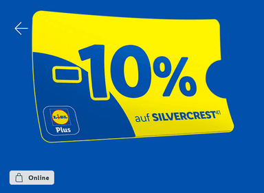[LIDL] 10% Rabatt auf Silvercrest im Onlineshop | LIDL Plus Kunden bis 13. Juni | ggf. personalisiert - Lidl