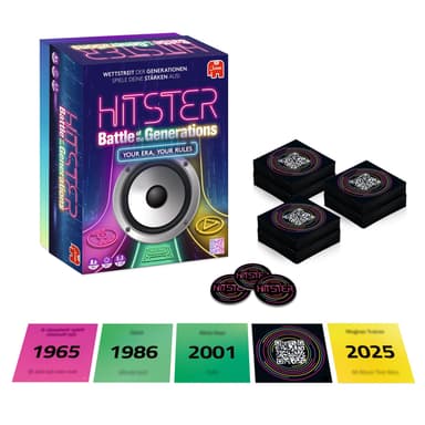 [Prime] Hitster Battle of the Generations - Musik Party Brettspiel - Amazon
