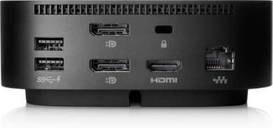 HP USB-C Dock G5 mit 120W Netzteil - Dockingstation bis zu 3 Monitore, 3x 4k möglich, 2x DP 1.4, USB-C 4x USB-A, HDMI 2.0, LAN - refurbished - LapStore