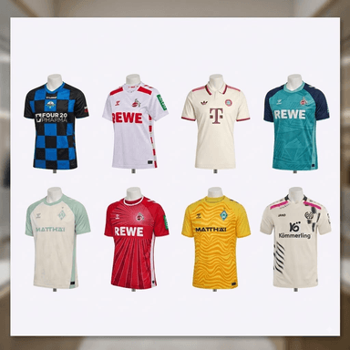 Fußball Trikot Sammeldeal | z.B. Köln Trikot (Größen 3XL & 4XL) , Bayern Trikot, Mainz Trikot, Werder Bremen Trikot, Paderborn Trikot uvm.. - Sportdeal24