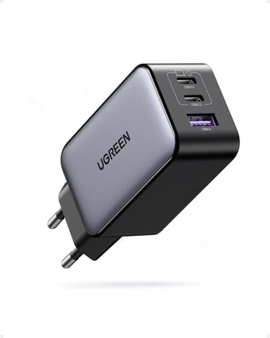[Prime] UGREEN Nexode 65W USB C Ladegerät, 3-Port, GaN Netzteil, PPS Charger - Amazon