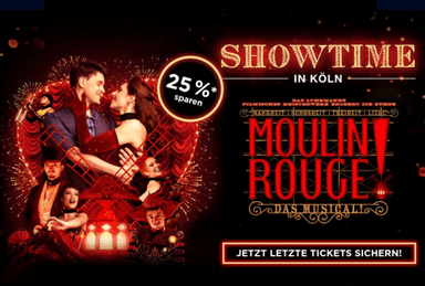 Moulin Rouge in Köln – jetzt bis zu 25% auf die finalen Shows mit Sarah Engels sichern - ATG Entertainment De