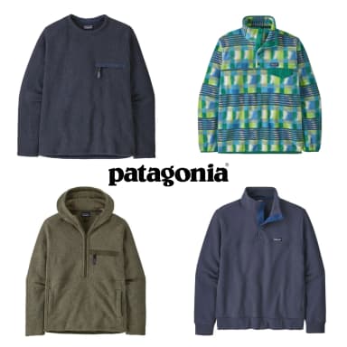 (Sammeldeal) Patagonia Sale z.B. Men's Lightweight Synchilla Snap-T Pullover - Fleecepullover (Größe XS-XL) - Vertical Extreme