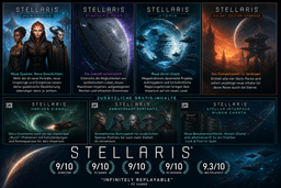 GOG/Steam/Xbox - Stellaris: 4 Top-DLCs + Extras gratis (Utopia, Synthetic Dawn, Humanoids, Galaxy Upgrade + 3 weitere, Basisspiel notwendig)