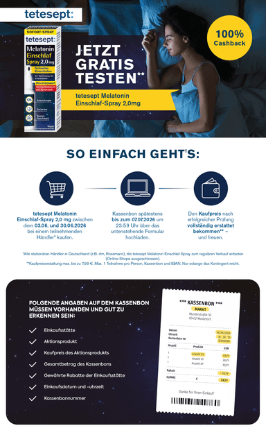 [GZG] Tetesept Melatonin Einschlaf Spray - Tetesept