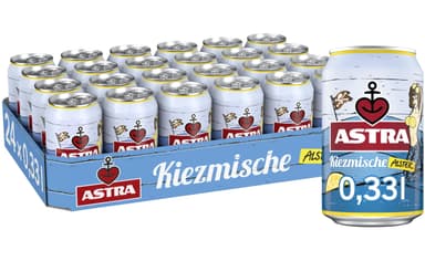 24x Astra Kiezmische Alster Radler | 24x 0,33l Dosen - Amazon