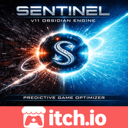 Sentinel v11 - FSR / Spiele Optimierungstool für Steam und Epic Games | Kostenlos