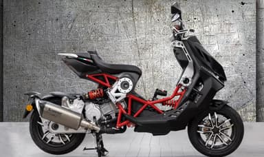 Italjet Dragster 200 Roller / inkl. Akrapovic / DOHC-Motor / 18PS / Voll-LED / Hydraulik-Stoßdämpfer / verstellbares Fahrwerk/ Neufahrzeug - Mobile