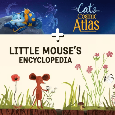 [Nintendo eShop] Little Mouse's Encyclopedia + Cat's Cosmic Atlas für Switch | interaktive Lernspiele - Nintendo EShop