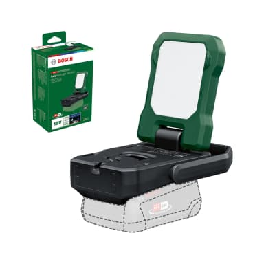 Bosch Akku-LED-Leuchte EasySpotLight 18V-400 Solo + gratis Starterset mit 2,5 Ah Akku und Ladegerät -Lokal - Globus Baumarkt