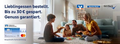 [Volksbank & Raiffeisenbanken] 30€ Cashback auf Online Käufe mit der girocard Debit MasterCard - MasterCard