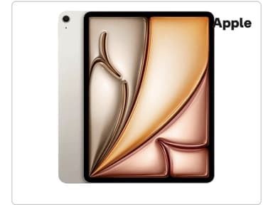 iBOOD: Apple iPad Air 13" | 2024 | M2 | Wi‑Fi + Cellular | 256 GB - IBOOD