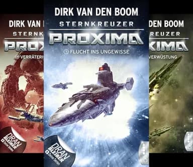 (Amazon Kindle, Thalia, Apple) Sternkreuzer Proxima | Band 1-3 gratis | Science Fiction | eigenständige Romane | eBook | 4,1*480 Bew. - Amazon
