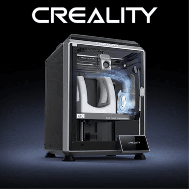 Creality K1C 3D Drucker | AI-Kamera, 600 mm/s, Auto-Nivellierung, verstopfungsfreier Direktextruder, unterstützt Kohlefaser-Filamente - Joybuy