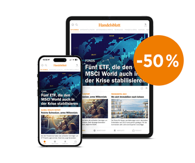 -50% aufs Handelsblatt Jahresabo - Handelsblatt