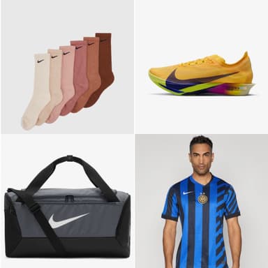 Nike Performance Sale - 6 Paar Everyday Cushioned Socken • Brasilia 41 L Trainingstasche • Inter Mailand Trikot 2024/25 - Lounge By Zalando