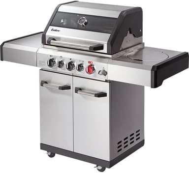 Enders Kansas II Pro 3 SIK Turbo Gasgrill Silber/ dunkelgrau - Fritz Berger