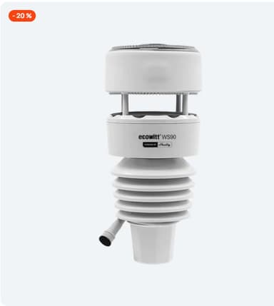 Shelly Ecowitt WS90 - 7-in-1 weather station - Shelly