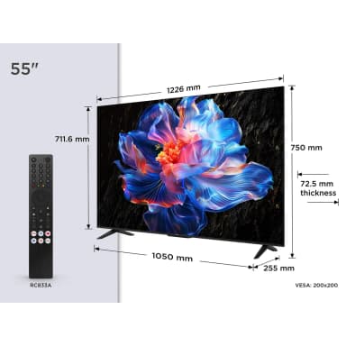 TCL 55P6K 55" 4K HDR Smart TV (Google TV, HVA-Panel, 60Hz, AiPQ-Prozessor, Dolby Audio, Game Master mit HDMI 2.1, VRR & ALLM) | Joybuy - Joybuy