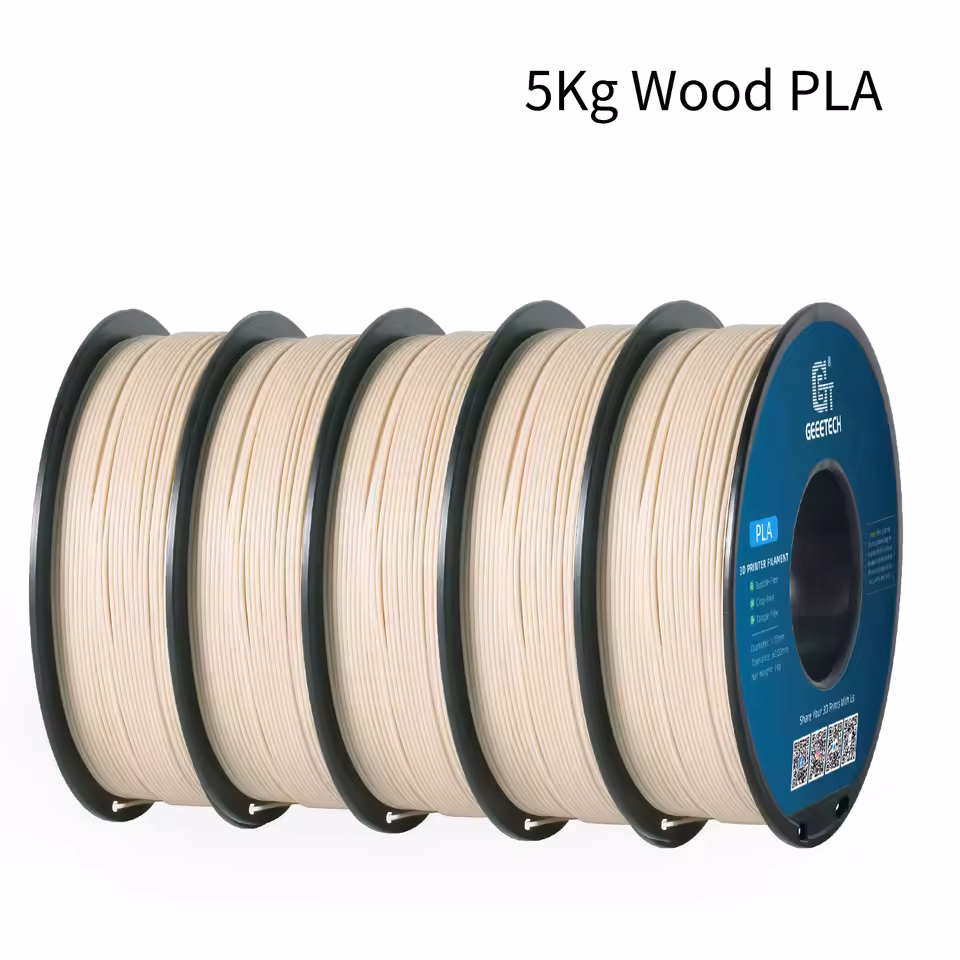 GEEETECH 5kg Holz Wood PLA Filament 1,75 mm / 5,70 € pro Kilo - AliExpress