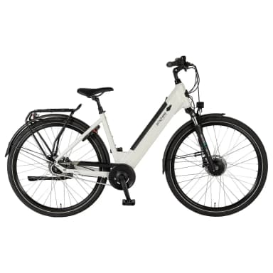 Prophete Geniesser 2.4 City E-Bike 28 Zoll RH46cm, 400 Wh Akku, Shimano Nexus 7-Gang, 250 W Frontmotor, Abnehmbarer Akku, Bis 100 km Reichw. - Joybuy