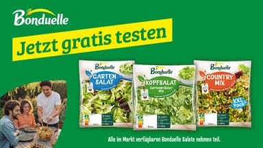 [GzG] Bonduelle Salat Gratis Testen via scondoo - Scondoo