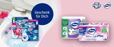 [dm] Aktion Zewa Toilettenpapier = WC-Frisch Single Pack geschenkt - Dm