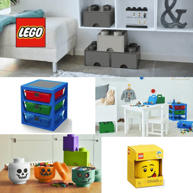 LEGO Room Copenhagen | 3-Schubladen-Regal 32,99 € statt 53,43 € | Storage Heads ab 7,99 € | Aufbewahrung ab 4,49 € | VSK-frei ab 9,90 € MBW - Limango
