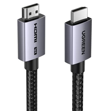 UGREEN HDMI 2.2 Kabel, 2 m – 96 Gbit/s, bis 16K@60Hz und 8K@240Hz, eARC, VRR, ALLM, dynamisches HDR, Aluminiumgehäuse | Prime - Amazon