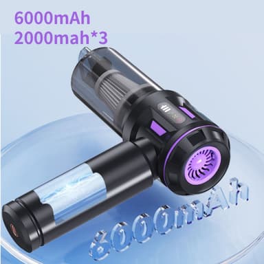 17000Pa Bürstenloser Motor Tragbarer Kabelloser Handstaubsauger, Kleiner Trockensauger, Kabelloser Multifunktions-Mini-Staubsauger - Alibaba