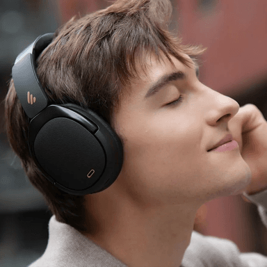 Edifier WH950NB (2. Gen) Over-Ear Kopfhörer | Hybrid ANC, faltbar, LDAC Codec mit Hi-Res Audio & Custom EQ über App, bis 80 Std. Laufzeit - IBOOD