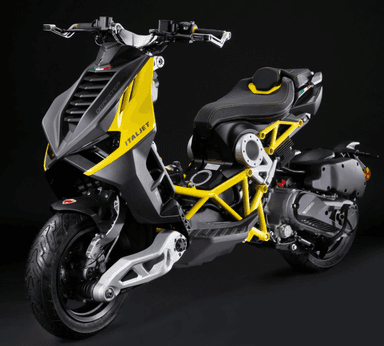 Italjet Dragster 200 Roller / inkl. Akrapovic / DOHC-Motor / 18PS / Voll-LED / Hydraulik-Stoßdämpfer / verstellbares Fahrwerk/ Neufahrzeug - Mobile