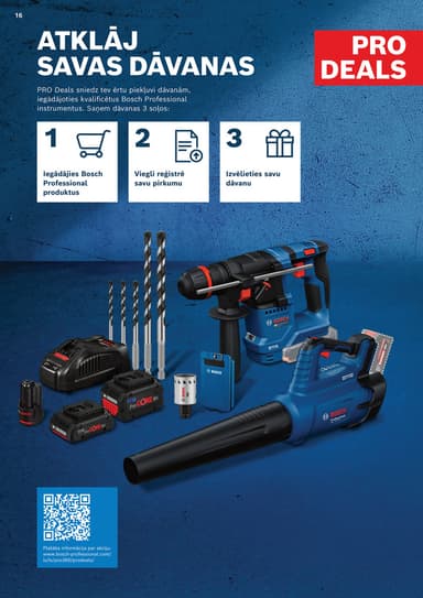 Bosch Professional Pro Deals T3 01.09.2026 - 31.12.2026 // Z.B. GBL 18V-750 oder GBH 18V-18 X als Zugabe - Bosch Profi Elektrowerkzeuge Und Zubehör