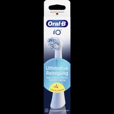 Rossmann Oral B iO Aufsteckzahnbürste ultimative Reinigung ( schwarz und weiß je 4 stück ) sanfte Reinigung 4+1 - ROSSMANN