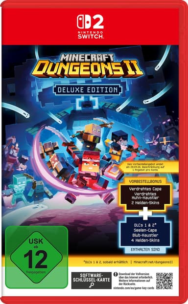 Minecraft Dungeons II Deluxe Edition Vorbesteller Aktion Amazon Prime - Amazon