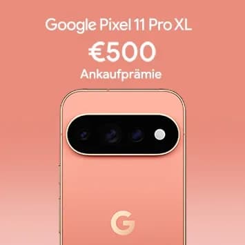 Bis zu 500€ Trade-In-Bonus für Google Pixel 11 Pro XL und Fold & 5% App-Rabatt auf Google Pixel 11 Serie bei Media Markt - MediaMarkt