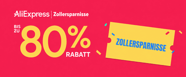 [ AliExpress x Shoop ] NUR HEUTE: 16% Cashback + Bis zu 110€ Rabatt + Bis zu 80% Rabatt - Shoop
