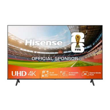 Hisense 65E6NT 164 cm (65 Zoll) Fernseher, 4K-UHD-Smart-TV, präzise Farbwiedergabe, HDR, Dolby Vision, 60 Hz, Dreifach-Tuner, - Joybuy