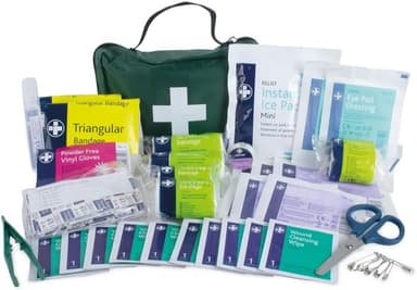 Lewis-Plast Premium Erste-Hilfe-Set mit 90 Teilen - Enthält Augenspülung, 2 x Kälte (Eis) Packungen & Notfalldecke 10,99€/ Basic 4,99 (Prime - Amazon